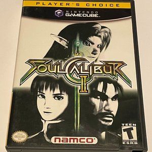 Soul Calibur II Player's Choice Nintendo GameCube Complete in Box